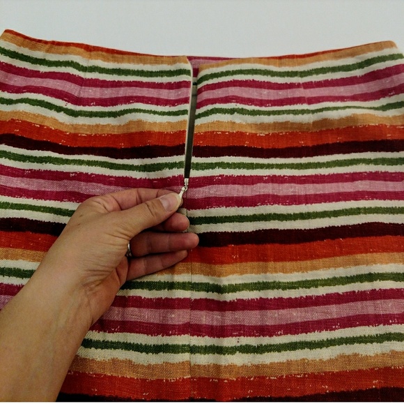 Talbots Striped Pencil Skirt - Picture 3 of 6